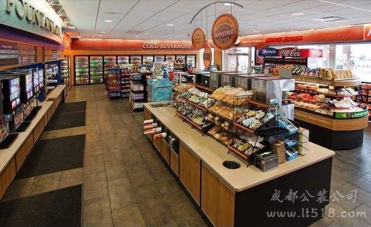 成都便利店該如何裝修才好？便利店裝修設計效果圖精選